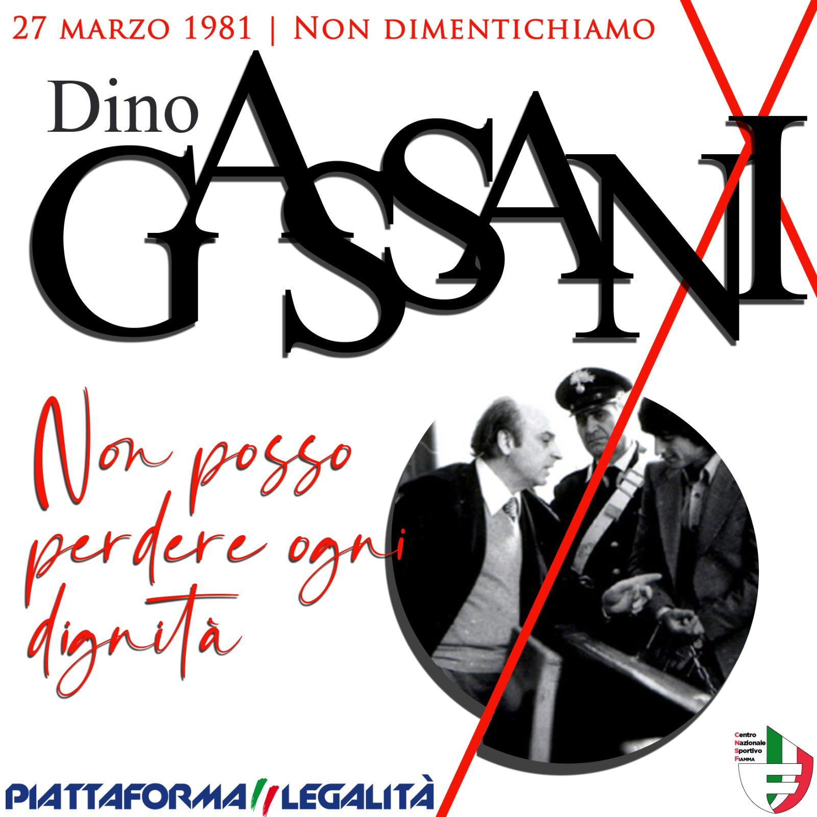 dino gassani non dimentichiamo